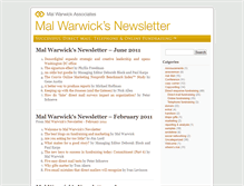 Tablet Screenshot of malwarwicknews.com
